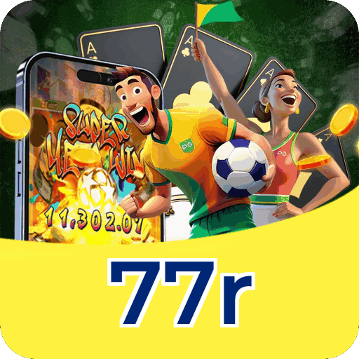 Fluxo de download do app 77r — referência visual